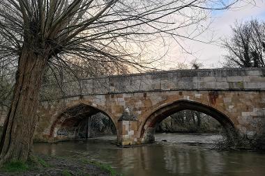 A stone bridge on Kett's Trail.