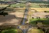 Aerial view of the Broadland Northway looking north-west over the Drayton Lane/Brewery Lane roundabout. (Photo by Mike Page)