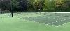 New tennis court at Heigham Park.