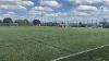 An image of the new 3G Artificial Grass Pitch in use.